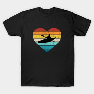 I Love Kayaking Water Sports Kayak Tour T-Shirt